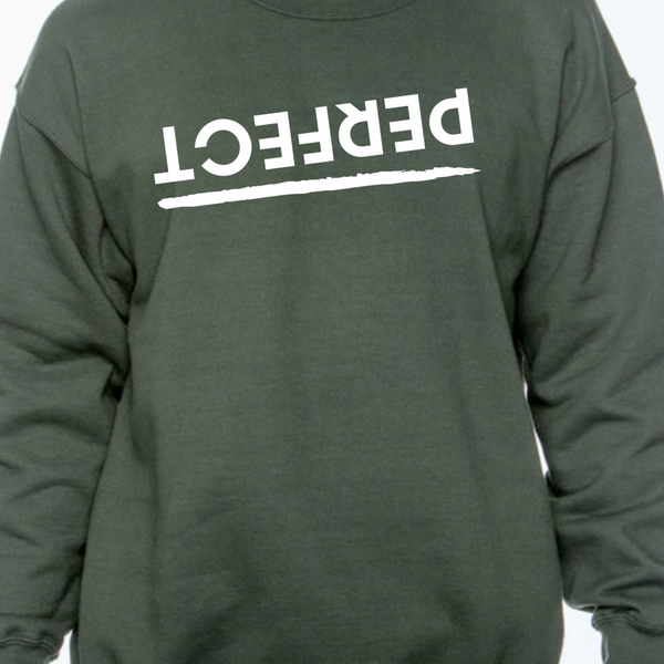 Adult PERFECT Crew Sweatshirt (multiple colors)