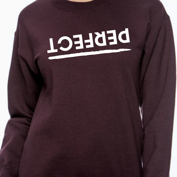 Adult PERFECT Crew Sweatshirt (multiple colors)