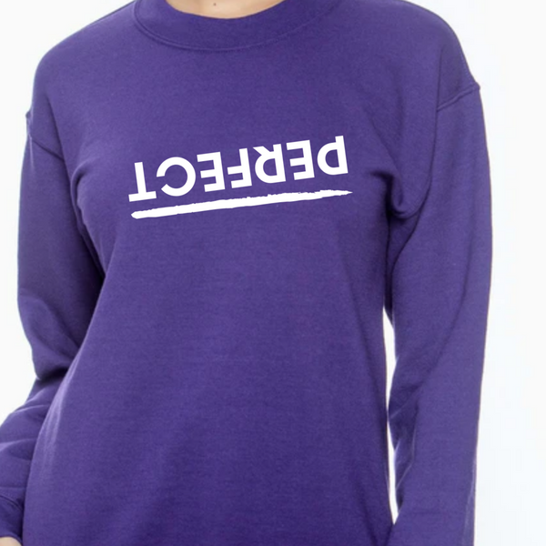 Adult PERFECT Crew Sweatshirt (multiple colors)