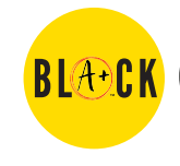 BLACK is A+ Button (multiple colors)